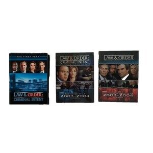Law and Order TV  Series Seasons 1st Year,  3rd Year, 14th Year, DVDs Box Sets